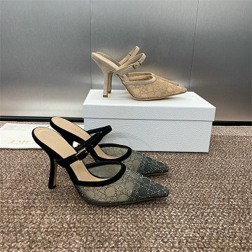 クリスチャンディオール CHRISTIAN DIOR 26-CDJ25023TG 2025年新作 ハイヒールサンダル ピンヒールミュール レディース 靴