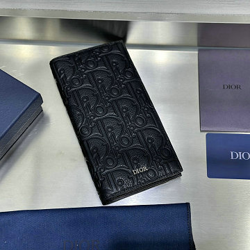 商品細詳を見る:クリスチャンディオール CHRISTIAN DIOR GH-CD80021ZBK  2025年新作 バーティカル ロングウォレット 2つ折り長財布 メンズ レザー