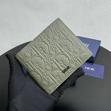 商品名称：クリスチャンディオール CHRISTIAN DIOR GH-CD80031ZNG 2025年新作 ショートウォレット 2つ折り短財布 メンズ レザー