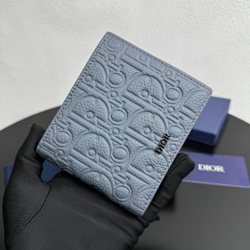 クリスチャンディオール CHRISTIAN DIOR GH-CD80032ZHL 2025年新作 サドル ショートウォレット 2つ折り短財布 メンズ レザー