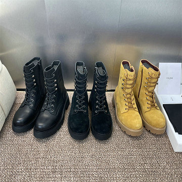 セリーヌ CELINE 26-CEJ25003R 2025年新作 ショートブーツ フラットシューズ ソックスブーツ 登山靴 レディース カジュアル