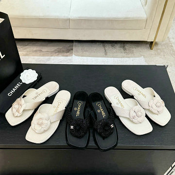 シャネル CHANEL 26-CHJ25064B 2025年新作 フリップフロップ フラットスリッパ レディースシューズ カジュアルミュール