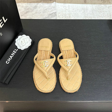 シャネル CHANEL 26-CHJ25066P 2025年新作 フリップフロップ フラットスリッパ レディースシューズ カジュアルミュール