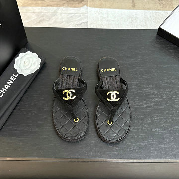 シャネル CHANEL 26-CHJ25066R  2025年新作 フリップフロップ フラットスリッパ レディースシューズ カジュアルミュール