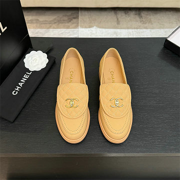 シャネル CHANEL 26-CHJ25067PY 2025年新作 ローファー フラットシューズ レザーシューズ レディース 靴
