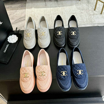 シャネル CHANEL 26-CHJ25067PB 2025年新作 ローファー フラットシューズ レザーシューズ レディース 靴