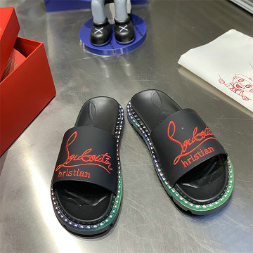 クリスチャンルブタン CHRISTIAN LOUBOUTIN 26-CLJ25001YK 2025年新作 メンズ ミュール スライド サンダル スリッパ 靴