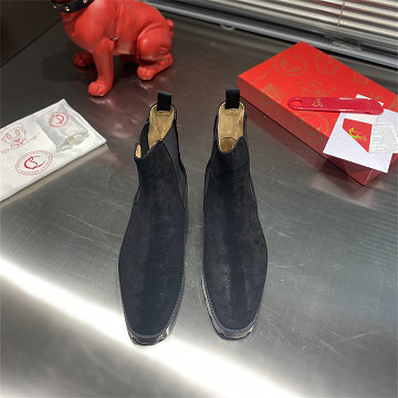 クリスチャンルブタン CHRISTIAN LOUBOUTIN 26-CLJ25009N  2025年新作 メンズ アンクルブーツ ショートブーツ フラットシューズ