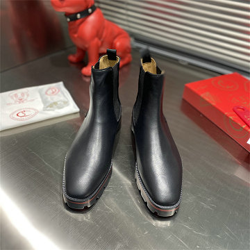 クリスチャンルブタン CHRISTIAN LOUBOUTIN 26-CLJ25009P  2025年新作 メンズ アンクルブーツ ショートブーツ フラットシューズ