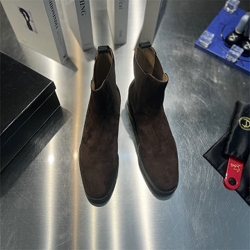 クリスチャンルブタン CHRISTIAN LOUBOUTIN 26-CLJ25009R 2025年新作 メンズ アンクルブーツ ショートブーツ フラットシューズ