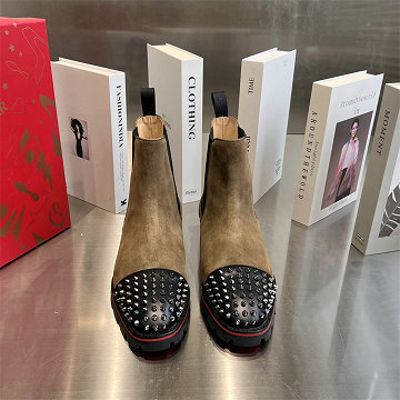 クリスチャンルブタン CHRISTIAN LOUBOUTIN 26-CLJ25010R  2025年新作 メンズ アンクルブーツ ショートブーツ フラットシューズ