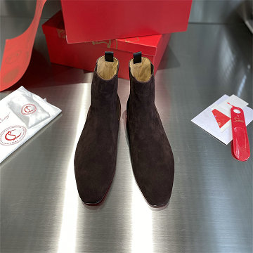 クリスチャンルブタン CHRISTIAN LOUBOUTIN 26-CLJ25011  2025年新作 メンズ アンクルブーツ ショートブーツ フラットシューズ