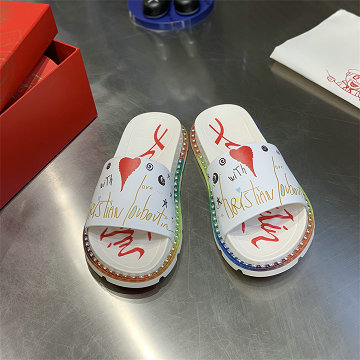 クリスチャンルブタン CHRISTIAN LOUBOUTIN 26-CLJ25001YB 2025年新作 メンズ ミュール スライド サンダル スリッパ 靴