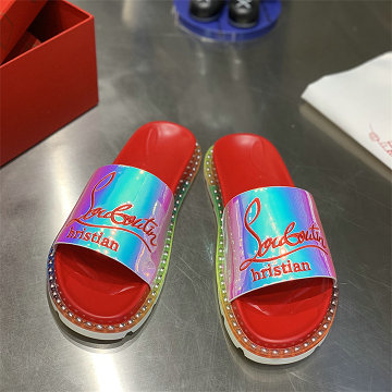 クリスチャンルブタン CHRISTIAN LOUBOUTIN 26-CLJ25001YCD 2025年新作 メンズ ミュール スライド サンダル スリッパ 靴