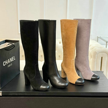 シャネル CHANEL 26-CHJ25071G 2025年新作 ロングブーツ ハイヒールシューズ レディース 靴