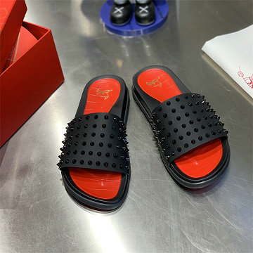クリスチャンルブタン CHRISTIAN LOUBOUTIN 26-CLJ25001MD 2025年新作 メンズ ミュール スライド サンダル スリッパ 靴
