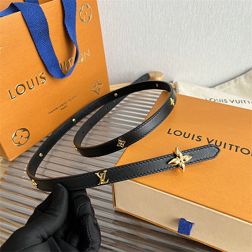 ルイヴィトン LOUISVUITTON 057-M4281U 2025年新作 ベルト ミニ フラワーグラム スタッズ 15MM レディース レザー