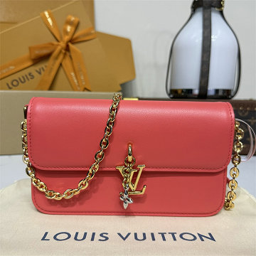 ルイヴィトン LOUISVUITTON 057-M145482025年新作 ウォレット オン チェーン LV ブルーム ショルダーバッグ チェーンポーチ カーフレザー