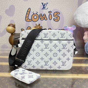 ルイヴィトン LOUISVUITTON 057-M247542025年新作 トリオ メッセンジャーバッグ ショルダーバッグ メンズ モノグラム シャドウ
