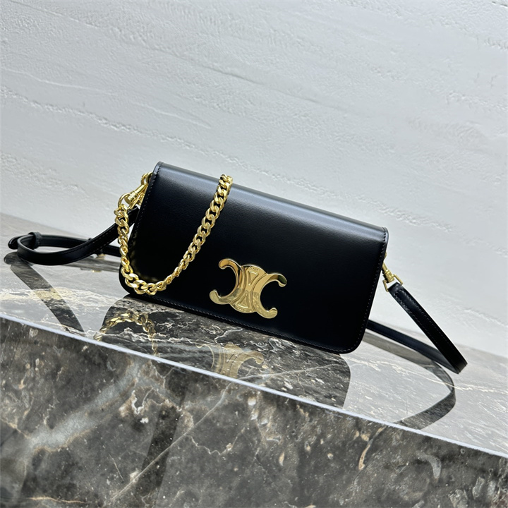 商品名称：セリーヌ CELINE 2025年新作 マルチポシェット ショルダーバッグ フラップバッグ シャイニーカーフスキン
