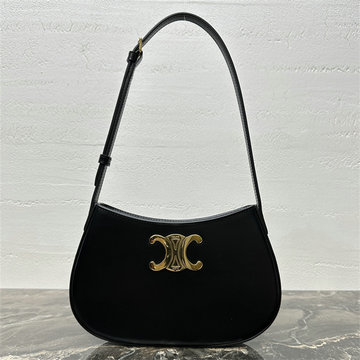 セリーヌ CELINE 2025年新作 ミディアム ティリー バッグ カーフスキン ホーボーバッグ 肩掛け ショルダーバッグ