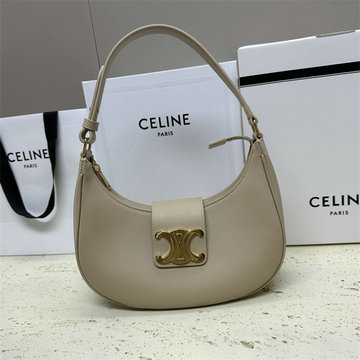 セリーヌ CELINE 2025年新作 ミディアム AVA アヴァ ホーボーバッグ 肩掛け ショルダーバッグ カーフスキン