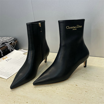 商品名称：クリスチャンディオール CHRISTIAN DIOR 26-CDJ25027DP 2025年新作 ミディブーツ ローヒールシューズ レディース 靴