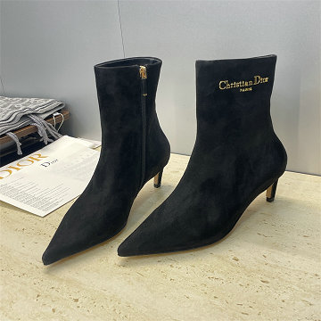 商品名称：クリスチャンディオール CHRISTIAN DIOR 26-CDJ25027DR 2025年新作 ミディブーツ ローヒールシューズ レディース 靴