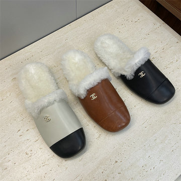 商品名称：シャネル CHANEL 26-CHJ25082 2025年新作 フラットミュール ウールサンダル レディース ビーチサンダル