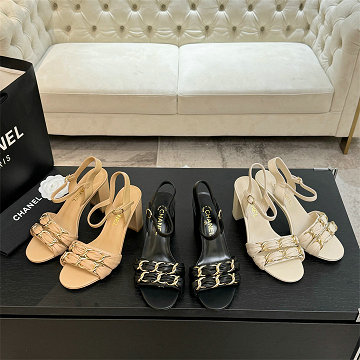 商品名称：シャネル CHANEL 26-CHJ25089G 2025年新作 サンダル ミディヒールシューズ レディース シューズ