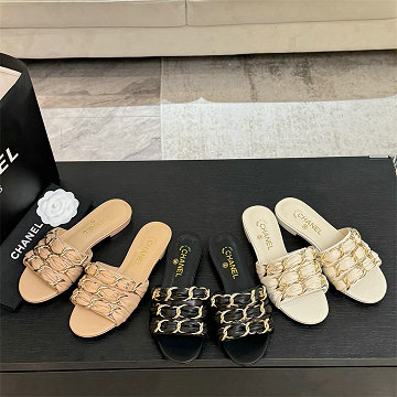商品細詳を見る:シャネル CHANEL26-CHJ25089P  2025年新作 スライドサンダル フラットミュール スリッパ レディース シューズ