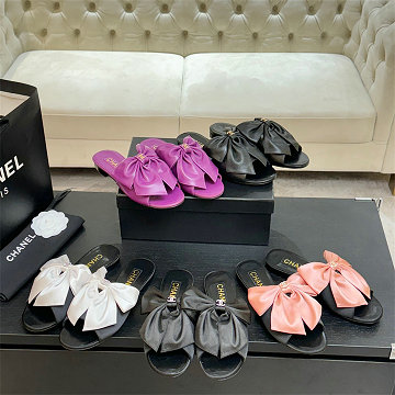 商品名称：シャネル CHANEL 26-CHJ25094 2025年新作 スライドサンダル フラットフォーム ミュール レディース シューズ リボン付き