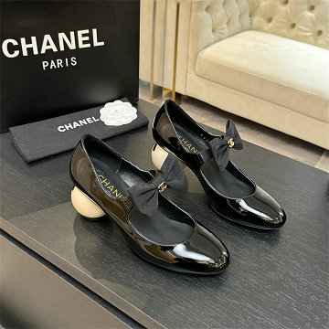 商品名称：シャネル CHANEL 26-CHJ25109Z 2025年新作 パンプス ローヒールシューズ ローファーシューズ レディース