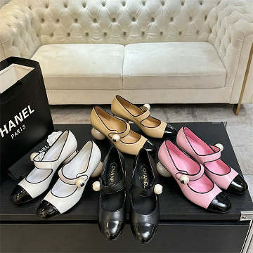 商品名称：シャネル CHANEL 26-CHJ25110 2025年新作 パンプス ローヒールシューズ ローファーシューズ レディース