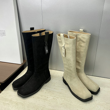 商品名称：メゾンマルジェラ Maison Margiela 26-MAMJ25001R2025年新作 ロングブーツ フラットシューズ レディースシューズ