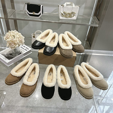 商品名称：UGG 26-UGGJ25003R 2025年新作 ウール ローファー バレエシューズ フラットシューズ レディース