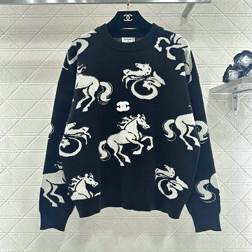 シャネル CHANEL 2026年新作 ロングスリーブ ニットセーター クルーネック レディース