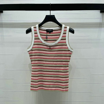 商品細詳を見る:シャネル CHANEL 2026年新作 ニットベスト タンクトップ ノースリーブ セーター クルーネック レディース