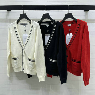 商品細詳を見る:シャネル CHANEL 2026年新作 ロングスリーブ カーディガン ウール コート セーター トップスコート Vネック レディース