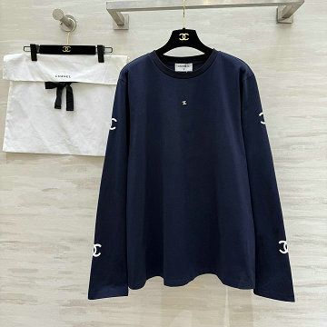 商品名称：シャネル CHANEL 2026年新作 ロングスリーブ Tシャツ コットンジャージ スウェット 長袖 カジュアル