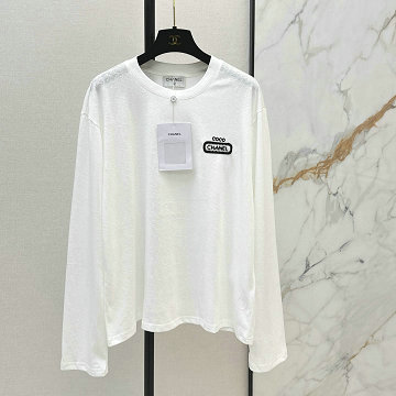 商品名称：シャネル CHANEL 2026年新作 ロングスリーブ Tシャツ コットンジャージ スウェット クルーネック カジュアル