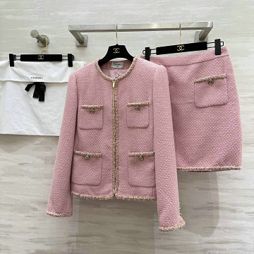 商品名称：シャネル CHANEL 2026年新作 ウィメンズ 上下セット ロングスリーブ コート ウール ミニスカート レディース