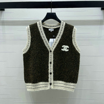 シャネル CHANEL 2026年新作 ニットベスト タンクトップ セーター トップスコート レディース