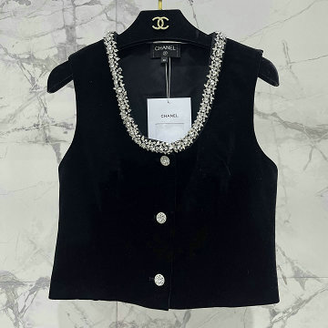 商品名称：シャネル CHANEL 2026年新作 ベスト チェック柄 タンクトップ Uネック カジュアル レディース