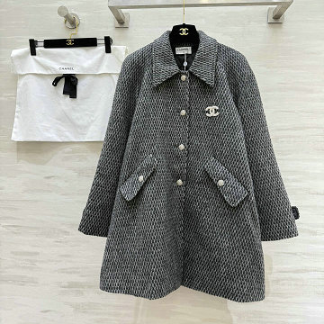 商品細詳を見る:シャネル CHANEL 2026年新作 ロングスリーブ ミディアムコート ケーブ カジュアル レディース