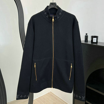 商品名称：ルイヴィトン LOUISVUITTON 2026年新作 ダブルフェイスニットウールトラベルブルゾン ジップジャケット メンズ