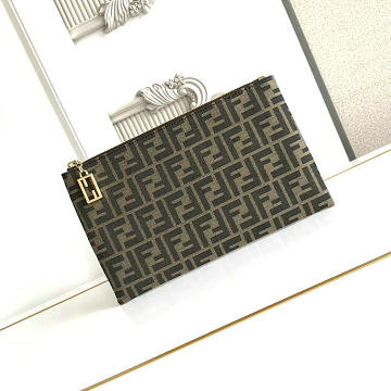 商品名称：フェンディ FENDI 2025年新作 7N0149 FFジャカード クラッチ ストラップ付き 手持ちかばん