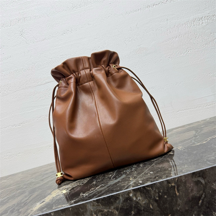 商品名称：セリーヌ CELINE 2026年 スモール クリスタル ポーチ ショルダーバッグ ドローストリングバッグ レディース
