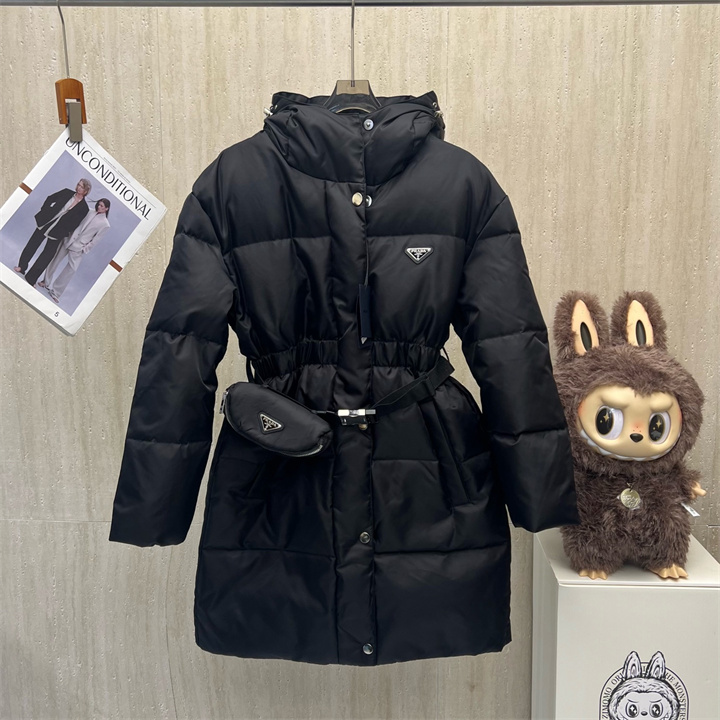 商品名称：プラダ PRADA 2026年 レディース ダウンジャケット フード付き 秋冬 防寒 おしゃれ カジュアル アウター