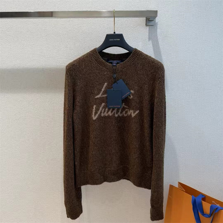 ルイヴィトン LOUISVUITTON 2026年 ニット カーディガン 長袖 シンプル 秋冬 カジュアル